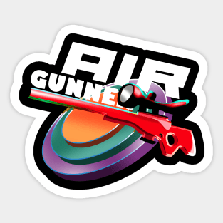 Air gunner, target shooter, pro skeeting skeet Sticker